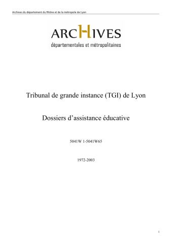 Dossiers des enfants dont le nom commence par Be et T.