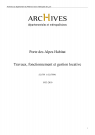 Patrimoine de Porte des Alpes Habitat, enquête de la Préfecture et de la DDE.