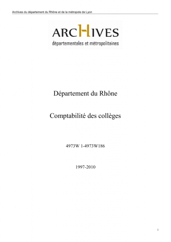 Collèges Faubert et Claude Bernard à Villefranche.