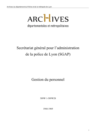 Gradés et gardiens des CRS.