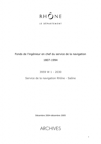 Fonctionnement et activités.