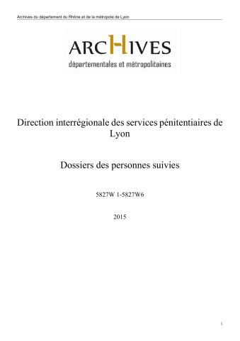 Placements. Libération sous contrainte.