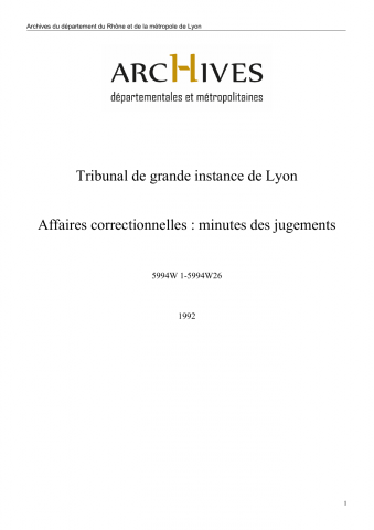 Du 1er au 9 juillet 1992.