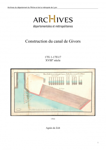 Plan de la vingt-septième et pénultième écluse avec celui d'un déversoir et d'un aqueduc.