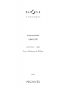 Arrêts et dossiers de procédure de la Cour d'assises du Rhône.