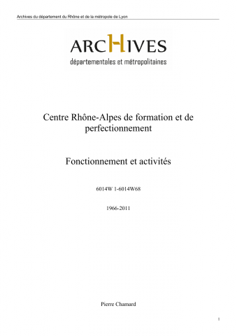 Stages à vocation administrative.