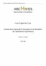 Composition de la commission : ordonnances.