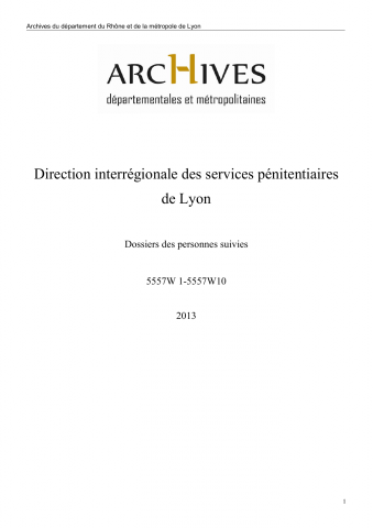 Interdiction de séjour.