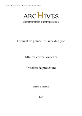 Du 4 au 9 novembre 2004.