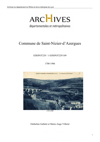 EDEPOT229 - Commune de Saint-Nizier-d'Azergues