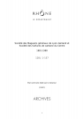 Société des Magasins généraux de Lyon-Gerland et Société des sulfures de carbone du Centre.