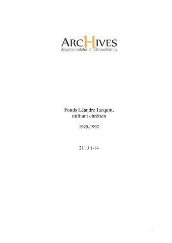 Jeunesse ouvrière chrétienne, Ligue ouvrière chrétienne et Mouvement populaire des familles du Rhône.