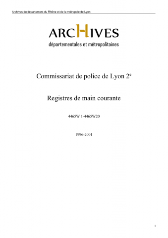 9 novembre 1996-9 janvier 1997.