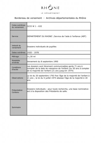 Aide sociale à l'enfance.