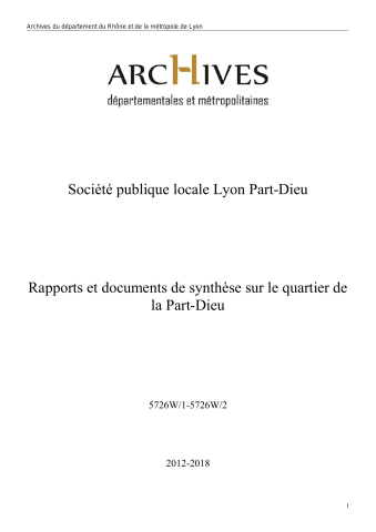 Part-Dieu durable, les systèmes - Métabolisme Part-Dieu ; Part-Dieu mobile - Stratégie de mobilité pour tous ; Part-Dieu mobile - Stratégie signalétique de sol facile ; Style Part-Dieu - Étude et orientation sur l'architecture à la Part-Dieu ; Les socles actifs - Stratégie commerces et services ; Part-Dieu infra - Infrastructures du PEM tranche 1 ; Quartier innovant et productif - Stratégie économique ; La traversée culturelle - Stratégie culture ; Lumières Part-Dieu - Plan Lumière ; Part-Dieu durable, les immeubles - Développement immobilier durable ; Les places et les rues de la Part-Dieu, temps 1 ; Paysage Part-Dieu- Plan paysage ; Sol facile - Schéma directeur des espaces publics ; Enseignes - Orientation pour les enseignes à la Part-Dieu ; Habiter la Part-Dieu - Stratégie Habitat.
