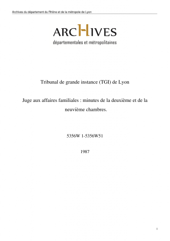 Du 24 juin au 30 juin 1987.
