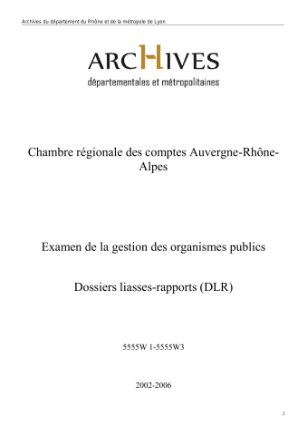 Département de l'Ain (01), Société anonyme sportive professionnelle « Olympique Lyonnais » (69), Commune de Bonneville (74) (partie 1).