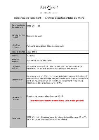 Personnel enseignant et non enseignant.