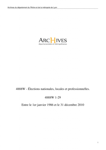 Législatives de 1997.