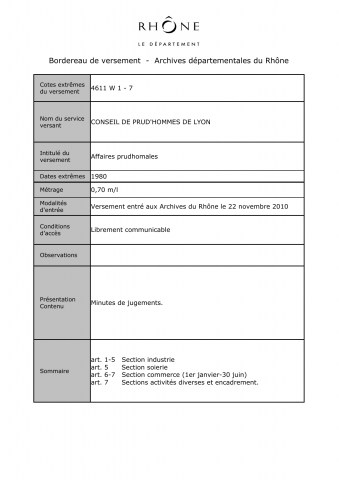 Affaires prud'homales.