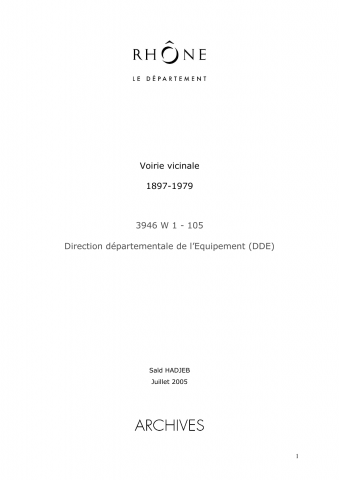 Comptabilité vicinale.