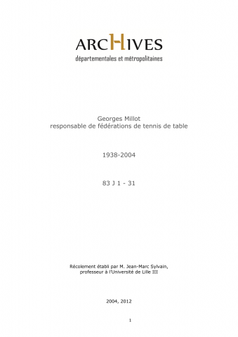 Ligue du lyonnais de Tennis de table.