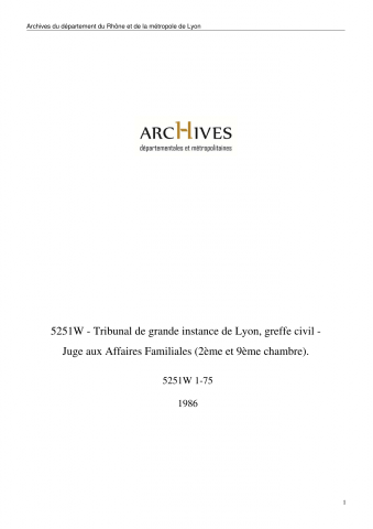 Du 5 au 12 novembre 1986.