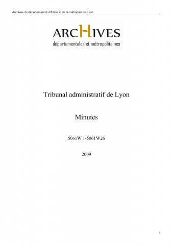 Du 2 au 19 janvier 2009.