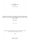 Association du Mémorial en hommage aux soldats du département du Rhône morts pendant la guerre d'Algérie et les combats du Maroc et de la Tunisie.