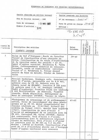 Ouvrages d'art et aménagement des eaux.