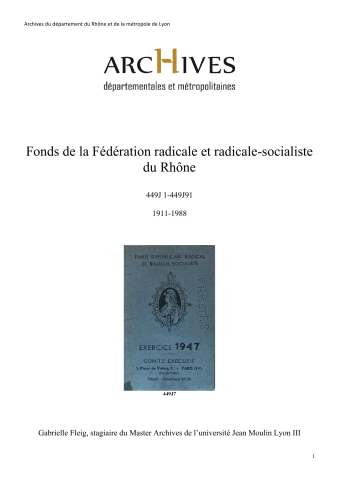 Conseil et Bureau fédéraux de 1955.