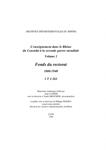 Personnel des collèges et lycées de jeunes filles.