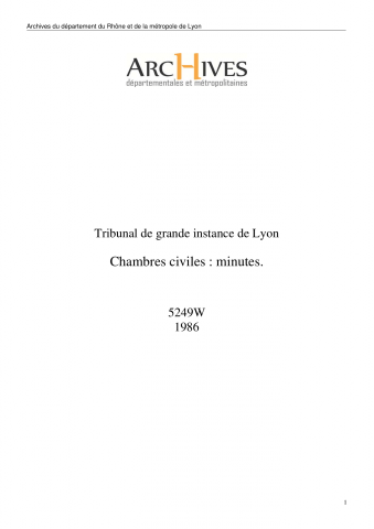 Du 4 au 22 décembre 1986.