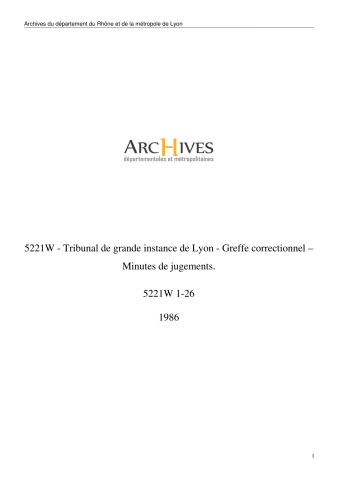 Du 15 au 28 octobre 1986.