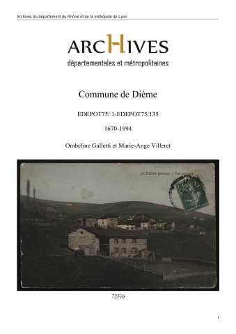 Élections municipales.