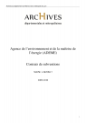 Contrats de subventions accordées par l'ADEME.