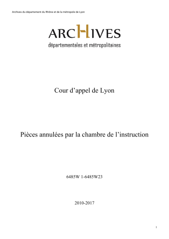 Arrêts du 05/10/2011 au 13/10/2011.