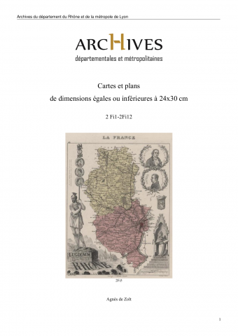 Divisions administratives de Lyon.
